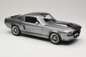 Ford Mustang Shelby GT500 Eleanor Šedá Metalíza & Čierny KK-Scale 1:12 KKDC120171 Kov – obrázok 6 z 8