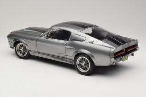 Ford Mustang Shelby GT500 Eleanor Šedá Metalíza & Čierny KK-Scale 1:12 KKDC120171 Kov – obrázok 7 z 8