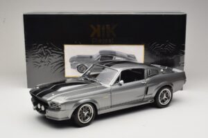 Ford Mustang Shelby GT500 Eleanor Šedá Metalíza & Čierny KK-Scale 1:12 KKDC120171 Kov – obrázok 8 z 8