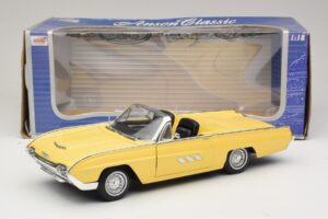 Ford Thunderbird Kabriolet Žltý Anson 1:18 30334-P1 Kov – obrázok 8 z 8