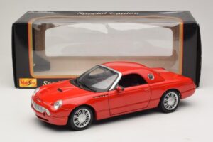 Ford Thunderbird Červený Maisto 1:18 31620 Kov – obrázok 8 z 8