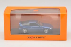 Honda CR-X Blue Metallic Maxichamps 1:43 940161520 Kov – obrázok 5 z 5