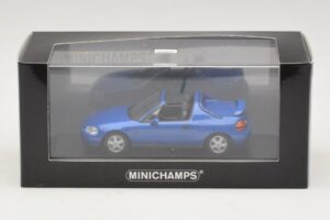 Honda CR-X del Sol EG2 Modrá Metalíza Minichamps 1:43 400161931 Kov – obrázok 5 z 5