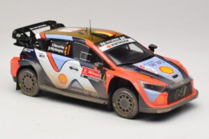 Hyundai i20 N Rally1 #1 T. Neuville / M. Wydaeghe Rally Portugal 2025 IXO 1:18 18RMC251B Kov – obrázok 4 z 6