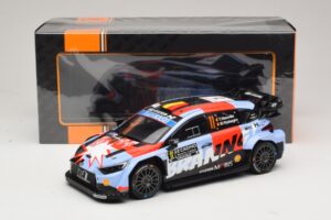 Hyundai i20 N Rally1 #11 T. Neuville / M. Wydaeghe Rally Monte Carlo 2026 IXO 1:18 18RMC270B Kov – obrázok 6 z 6