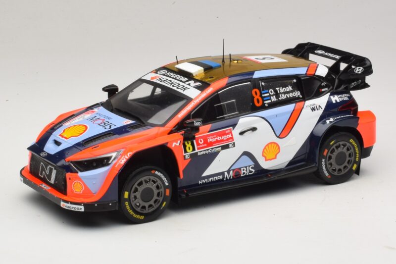 Hyundai i20 N Rally1 #8 O. Tanak / M. Jarveoja Rally Portugal 2025 IXO 1:18 18RMC251A Kov