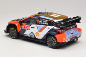 Hyundai i20 N Rally1 #8 O. Tanak / M. Jarveoja Rally Portugal 2025 IXO 1:18 18RMC251A Kov – obrázok 5 z 6