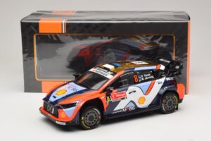 Hyundai i20 N Rally1 #8 O. Tanak / M. Jarveoja Rally Portugal 2025 IXO 1:18 18RMC251A Kov – obrázok 6 z 6