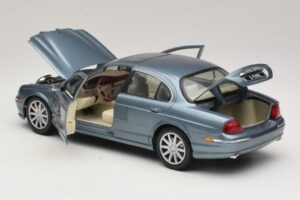 Jaguar S-Type X200 Modrý Maisto 1:18 31865 Kov – obrázok 5 z 8