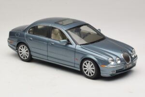 Jaguar S-Type X200 Modrý Maisto 1:18 31865 Kov – obrázok 6 z 8