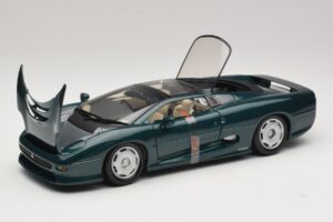Jaguar XJ220 Zelená Metalíza Maisto 1:18 31807 Kov – obrázok 2 z 8