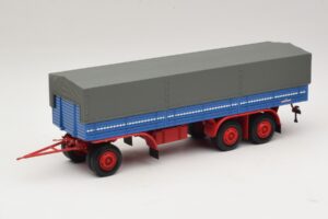 Kassbohrer 3-Achs Modrý Čierny Minichamps 1:43 439161090 Kov