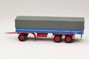 Kassbohrer 3-Achs Modrý Čierny Minichamps 1:43 439161090 Kov – obrázok 3 z 6