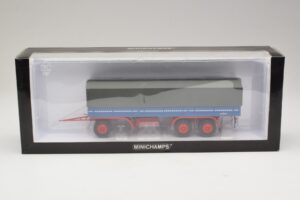 Kassbohrer 3-Achs Modrý Čierny Minichamps 1:43 439161090 Kov – obrázok 6 z 6
