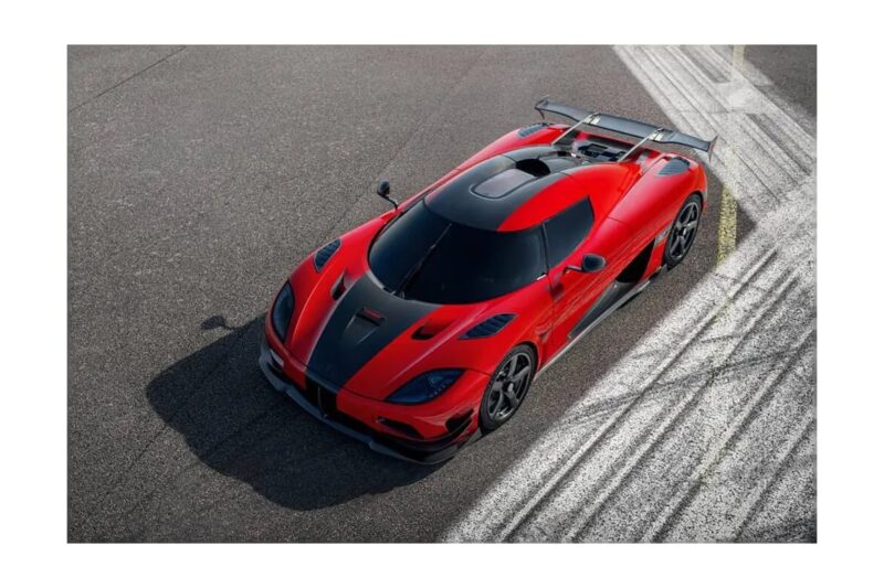 Koenigsegg Agera RS Draco Red GT Spirit 1:18 GT980 Živica