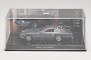 Lamborghini 400 GT 2+2 Šedý Minichamps 1:43 436103310 Kov – obrázok 4 z 5