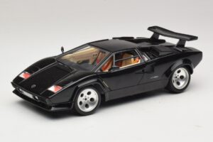 Lamborghini Countach 5000 Quattrovalvole Čierny Bburago 1:18 3337 Kov