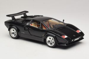 Lamborghini Countach 5000 Quattrovalvole Čierny Bburago 1:18 3337 Kov – obrázok 6 z 8