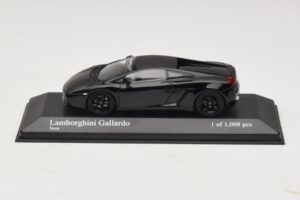 Lamborghini Gallardo Čierny Minichamps 1:43 400103504 Kov