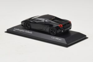 Lamborghini Gallardo Čierny Minichamps 1:43 400103504 Kov – obrázok 3 z 5