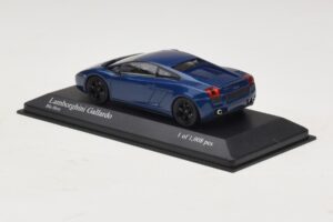 Lamborghini Gallardo Blue Metallic Minichamps 1:43 400103505 Kov – obrázok 3 z 5