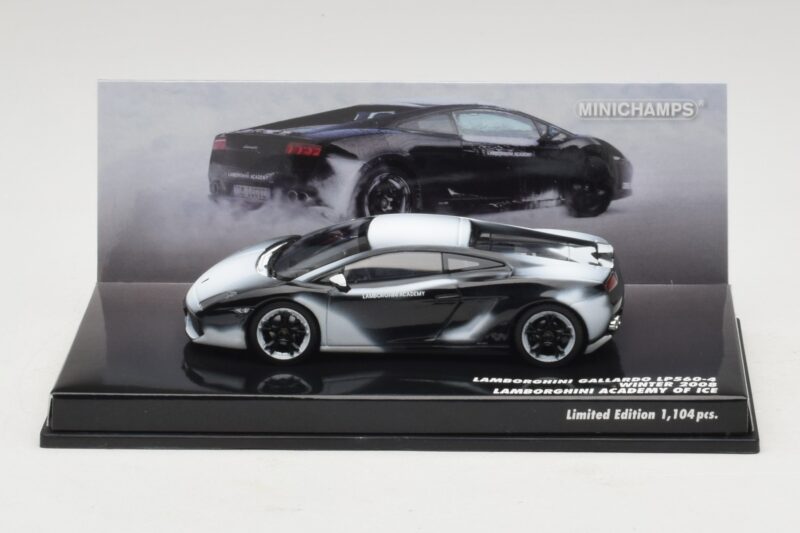Lamborghini Gallardo LP560-4 Academy of Ice Čierny Minichamps 1:43 436103800 Kov