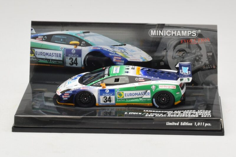 Lamborghini Gallardo LP600 GT3 #34 Reiter Engineering H-J. Stuck 24 Hours of Nurburgring 2011 Minichamps 1:43 437111284 Kov