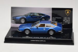Lamborghini Jarama 400 GTS Modrý Minichamps 1:43 436103400 Kov
