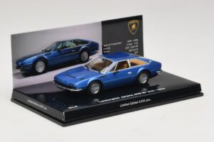 Lamborghini Jarama 400 GTS Modrý Minichamps 1:43 436103400 Kov – obrázok 2 z 5