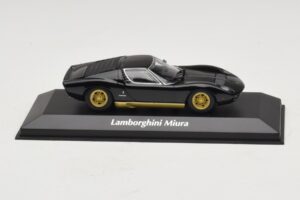 Lamborghini Miura P400 Čierny Maxichamps 1:43 940103000 Kov