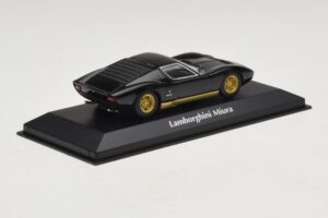 Lamborghini Miura P400 Čierny Maxichamps 1:43 940103000 Kov – obrázok 2 z 5
