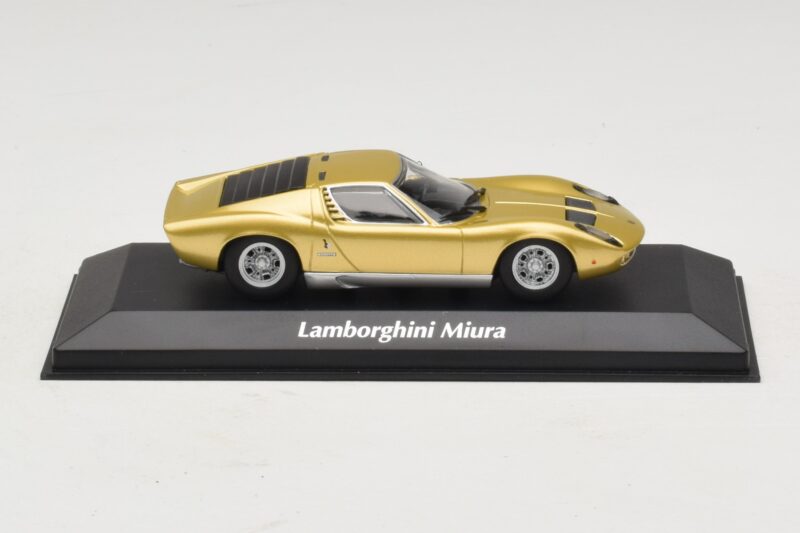 Lamborghini Miura P400 Zlatý Maxichamps 1:43 940103002 Kov