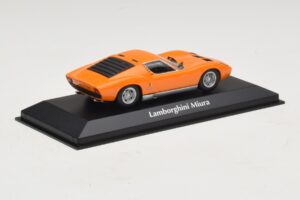 Lamborghini Miura P400 Oranžový Maxichamps 1:43 940103001 Diecast – obrázok 2 z 5