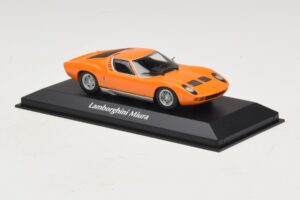 Lamborghini Miura P400 Oranžový Maxichamps 1:43 940103001 Diecast – obrázok 3 z 5