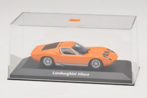 Lamborghini Miura P400 Oranžový Maxichamps 1:43 940103001 Diecast – obrázok 4 z 5