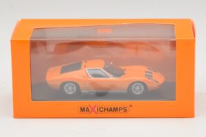 Lamborghini Miura P400 Oranžový Maxichamps 1:43 940103001 Diecast – obrázok 5 z 5