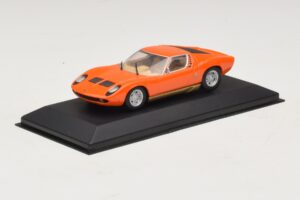 Lamborghini Miura P400 Oranžová Minichamps 1:43 430103002 Kov – obrázok 2 z 5