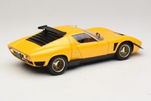 Lamborghini Miura SVR Žltý & Čierny Kyosho 1:18 08319GY Kov – obrázok 3 z 8