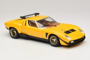 Lamborghini Miura SVR Žltý & Čierny Kyosho 1:18 08319GY Kov – obrázok 6 z 8