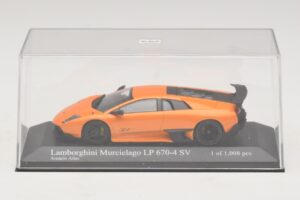 Lamborghini Murcielago LP670-4 SV Oranžová Metalíza Minichamps 1:43 400103942 Kov – obrázok 4 z 5