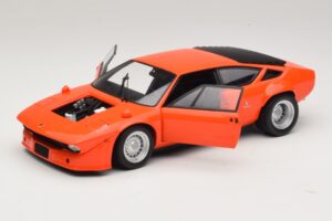 Lamborghini Urraco Rally Oranžový Kyosho 1:18 08445P Kov – obrázok 2 z 8