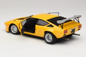 Lamborghini Urraco Rally Pearl Yellow Kyosho 1:18 08445GY Kov – obrázok 5 z 8