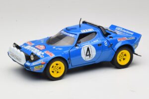 Lancia Stratos HF #4 B. Darniche / A. Mahe Rally Monte Carlo 1979 Solido 1:18 9019 Kov