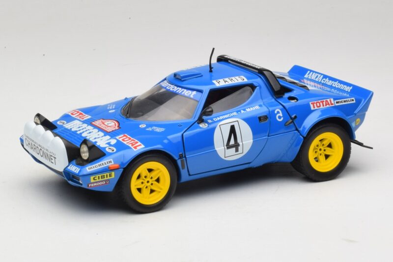 Lancia Stratos HF #4 B. Darniche / A. Mahe Rally Monte Carlo 1979 Solido 1:18 9019 Kov
