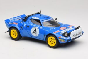 Lancia Stratos HF #4 B. Darniche / A. Mahe Rally Monte Carlo 1979 Solido 1:18 9019 Kov – obrázok 6 z 8