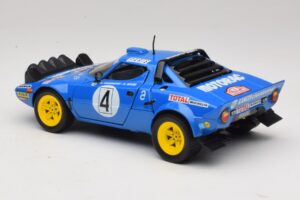 Lancia Stratos HF #4 B. Darniche / A. Mahe Rally Monte Carlo 1979 Solido 1:18 9019 Kov – obrázok 7 z 8