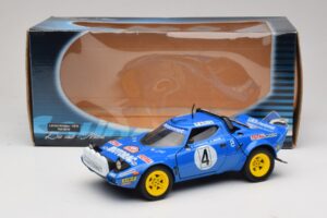 Lancia Stratos HF #4 B. Darniche / A. Mahe Rally Monte Carlo 1979 Solido 1:18 9019 Kov – obrázok 8 z 8