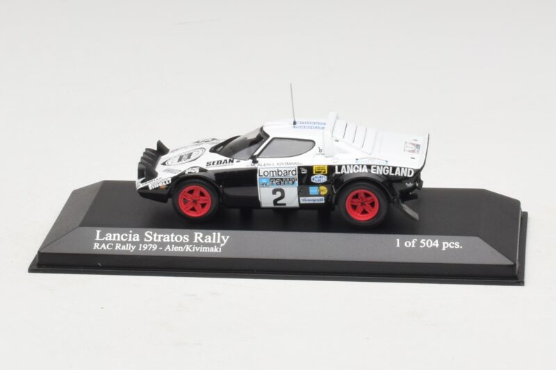 Lancia Stratos Rally #2 M. Alen / I. Kivimaki RAC Rally 1979 Minichamps 1:43 430791202 Kov
