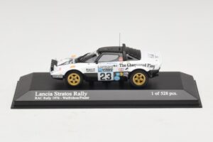 Lancia Stratos Rally #23 Walfridson / Frazer RAC Rally 1976 Minichamps 1:43 430761223 Kov