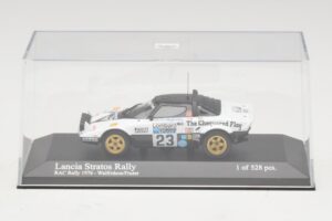 Lancia Stratos Rally #23 Walfridson / Frazer RAC Rally 1976 Minichamps 1:43 430761223 Kov – obrázok 4 z 5